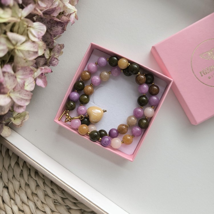 choker hortensja