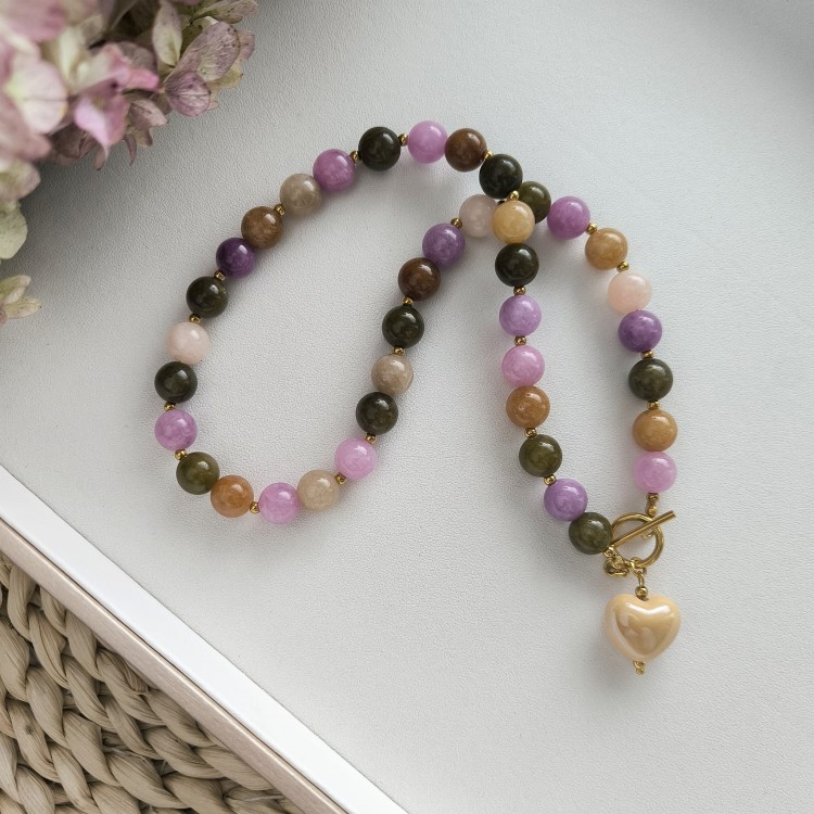 choker hortensja